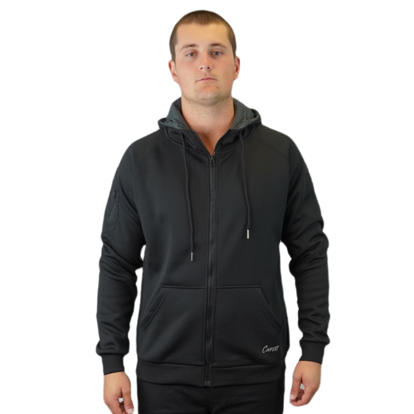 Blizzard Hood™ Full Zip Waterproof Black C701