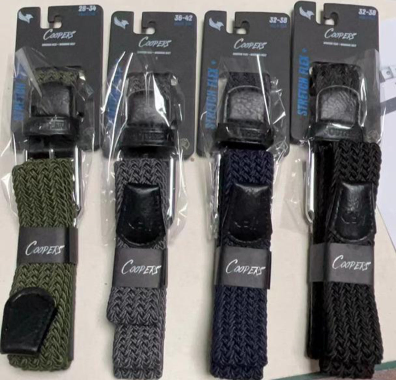 STRETCH FLEX + BELT ARMY GREEN C401