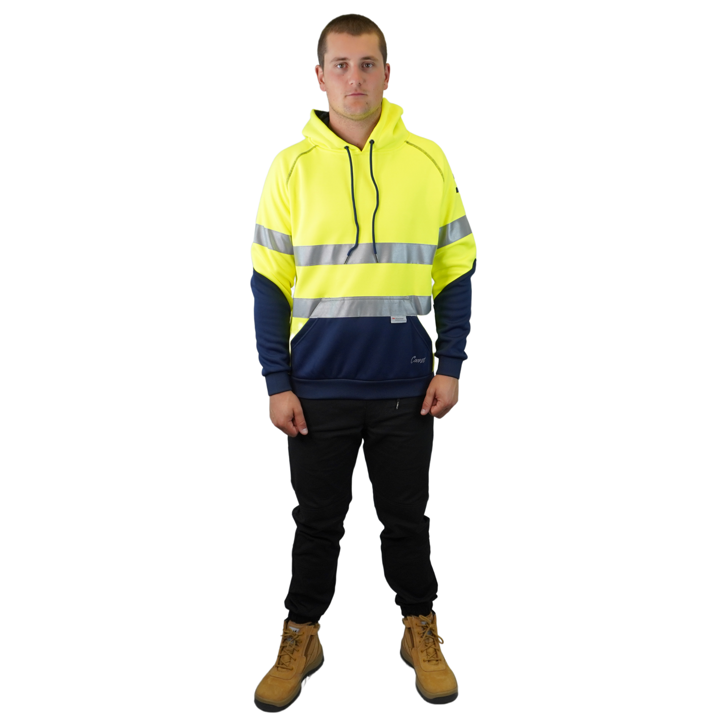 Blizzard Hood™ With 3M Tape Waterproof Yellow Navy C601