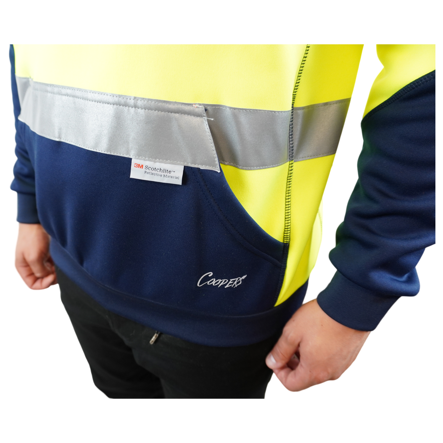 Blizzard Hood™ With 3M Tape Waterproof Yellow Navy C601