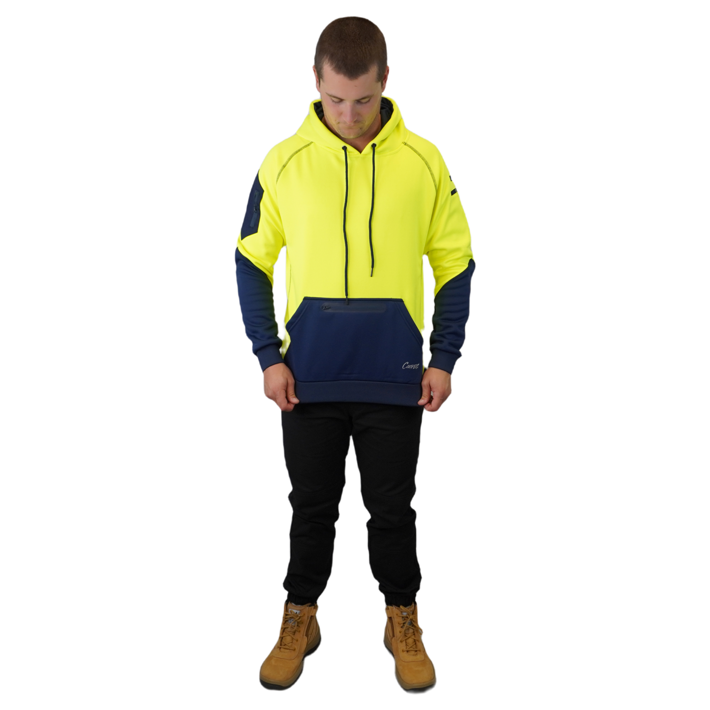 Blizzard Hood™ Waterproof Yellow Navy C901