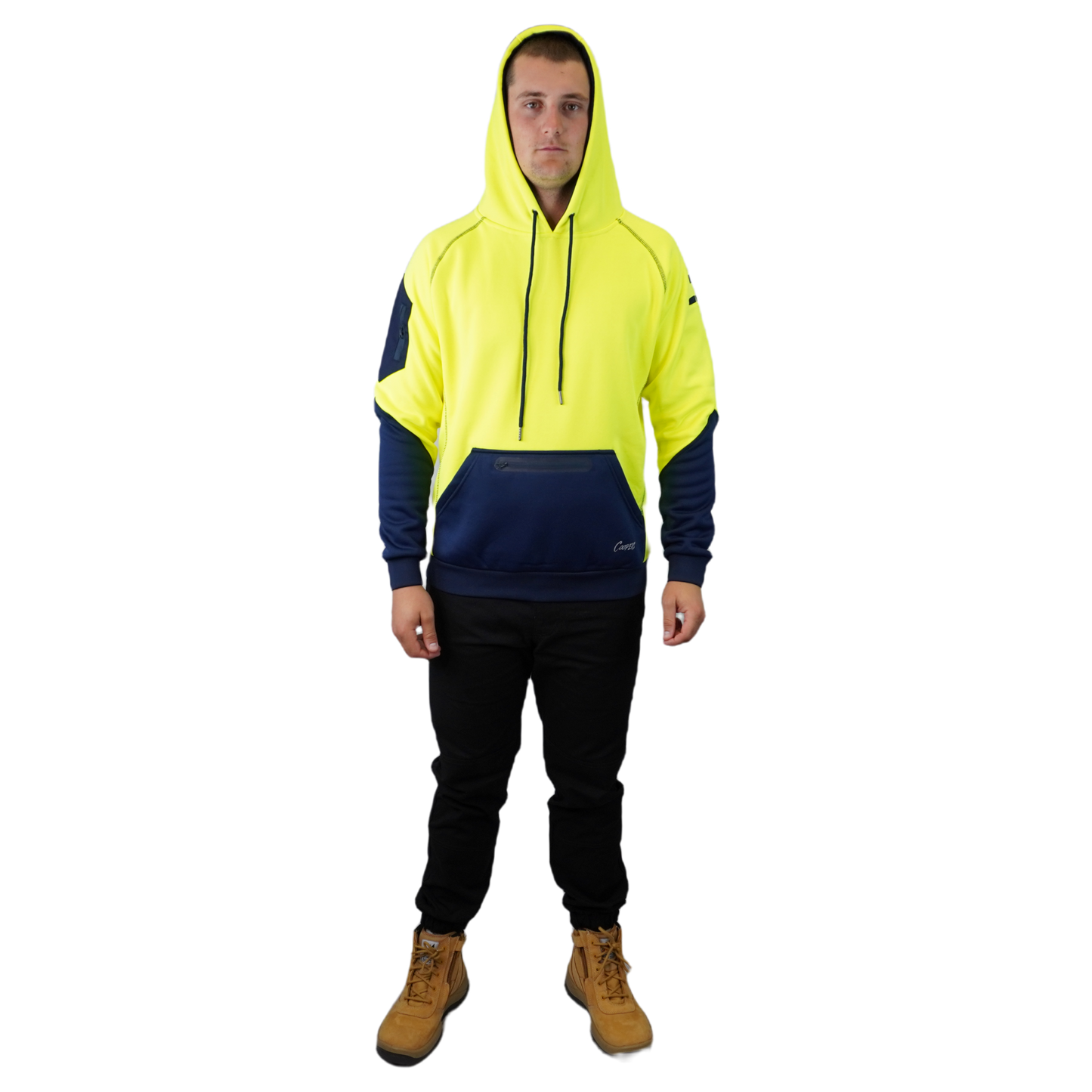 Blizzard Hood™ Waterproof Yellow Navy C901