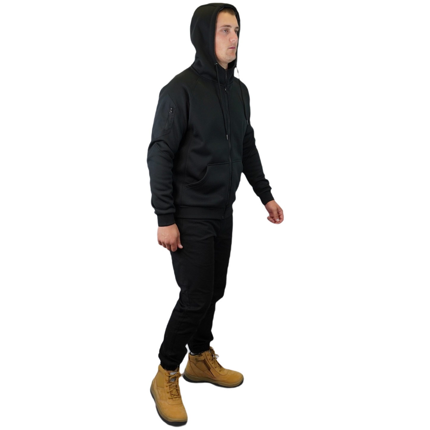 Blizzard Hood™ Full Zip Waterproof Black C701