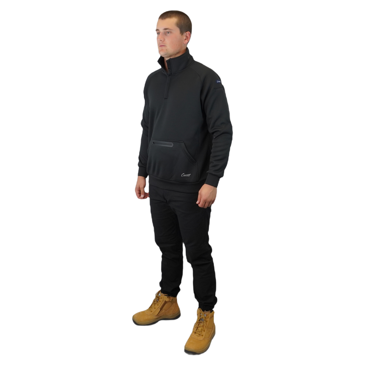 Blizzard™ 1/4 Zip Waterproof Black C801