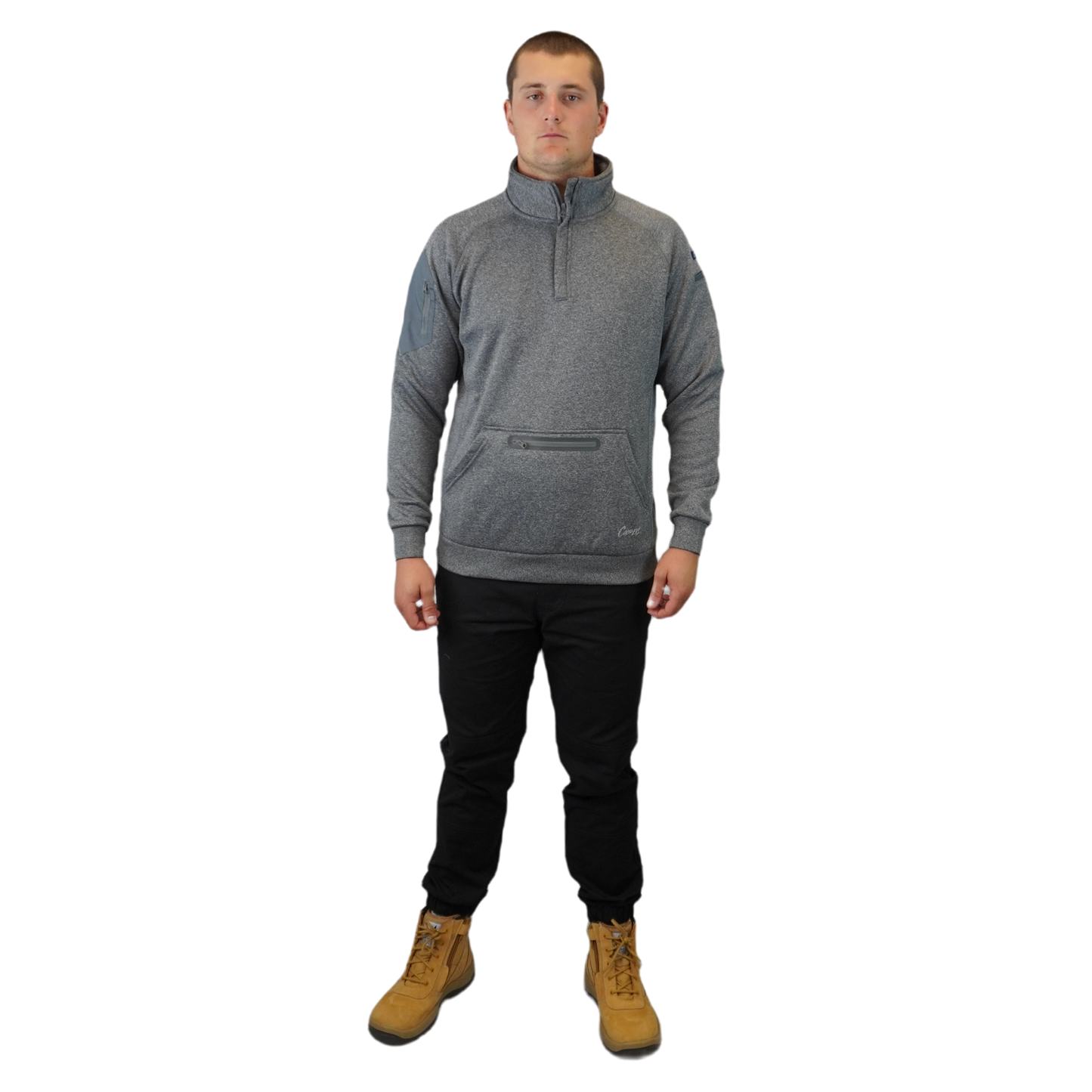 Blizzard™ 1/4 Zip Waterproof Dark Grey C801