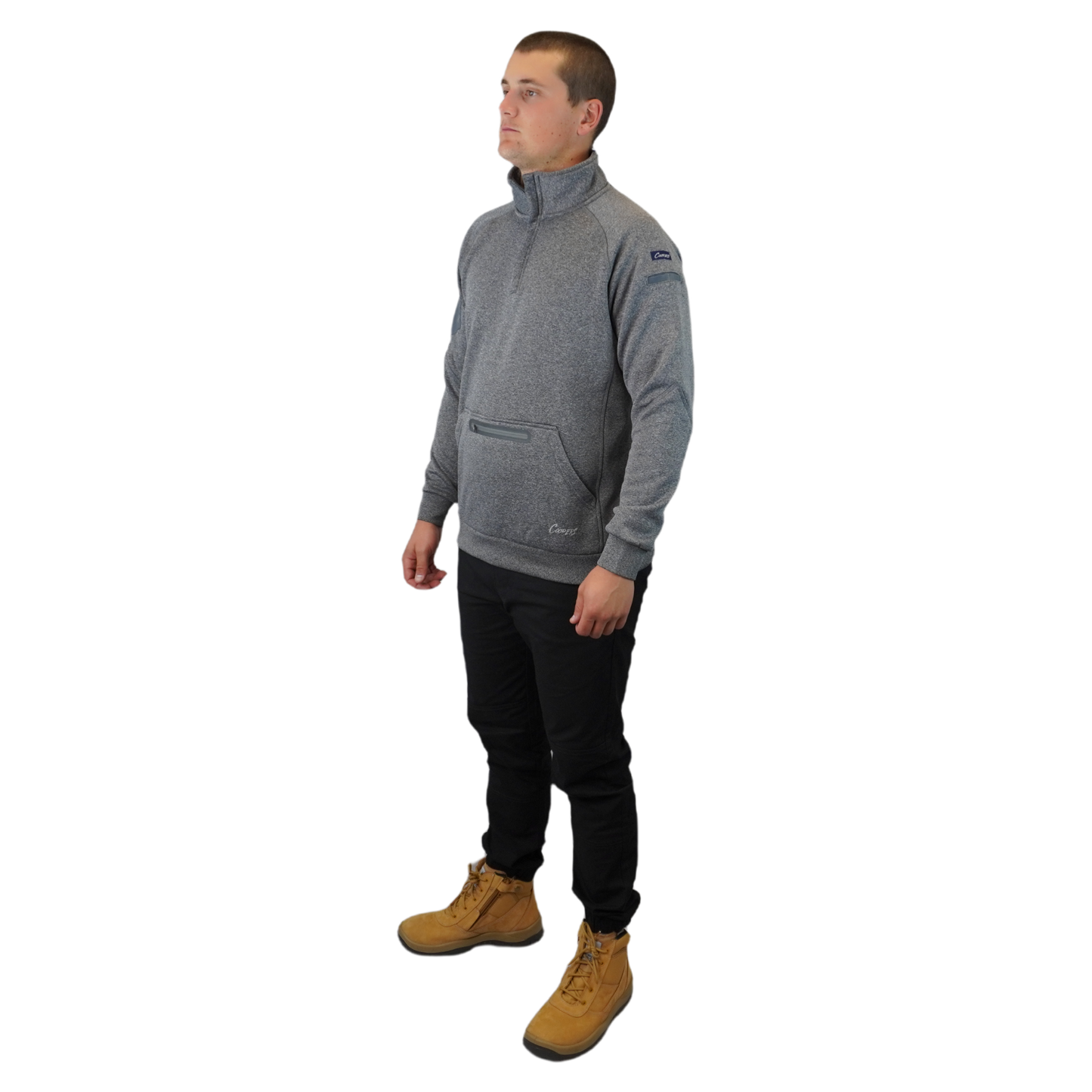 Blizzard™ 1/4 Zip Waterproof Dark Grey C801