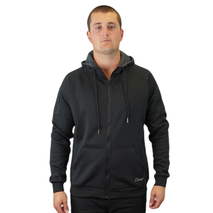 Blizzard Hood™ Full Zip Waterproof Black C701