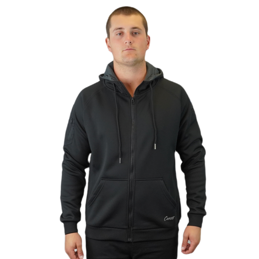 Blizzard Hood™ Full Zip Waterproof Black C701