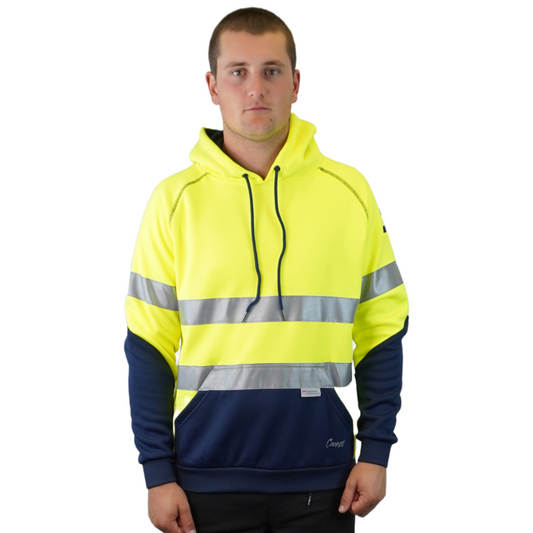 Blizzard Hood™ With 3M Tape Waterproof Yellow Navy C601