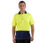 Elite Polo SS Yellow Navy C501