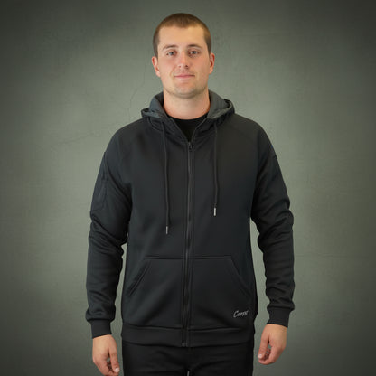 Coopers Waterproof Work Jacket Full Zip - Blizzard Hood C701 (Black) – image 9