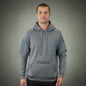 Coopers Waterproof Work Jacket Pullover - Blizzard Hood C901 (Dark Grey) – front view