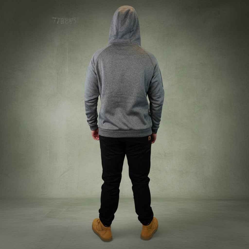 Coopers Waterproof Work Jacket Pullover - Blizzard Hood C901 (Dark Grey) – full product shot