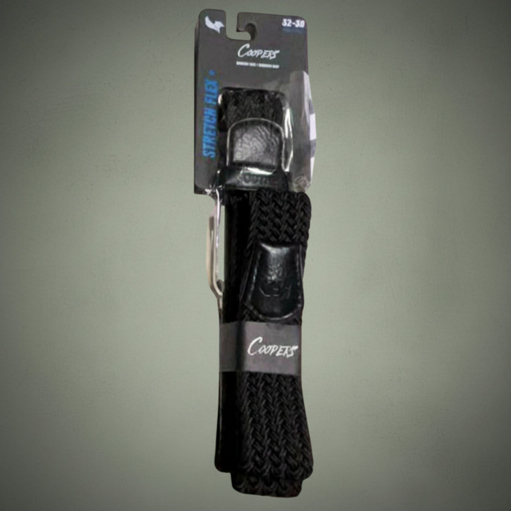 Coopers Stretch Flex+ Workwear Belt - Coopers C401 (Dark Grey) – worn on-site