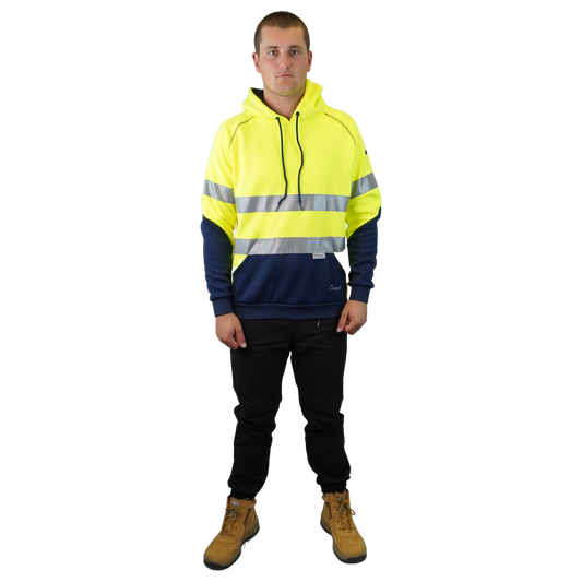 Blizzard Hood™ With 3M Tape Waterproof Yellow Navy C601