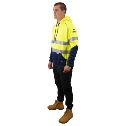 Blizzard Hood™ With 3M Tape Waterproof Yellow Navy C601