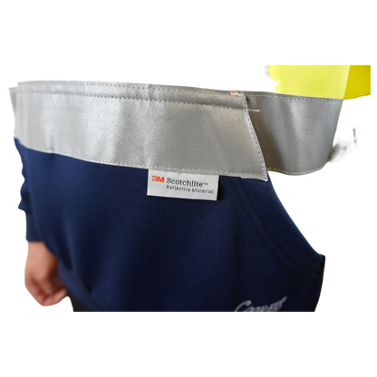Blizzard Hood™ With 3M Tape Waterproof Yellow Navy C601