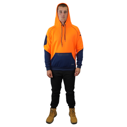 Blizzard Hood™  Waterproof Orange Navy C901