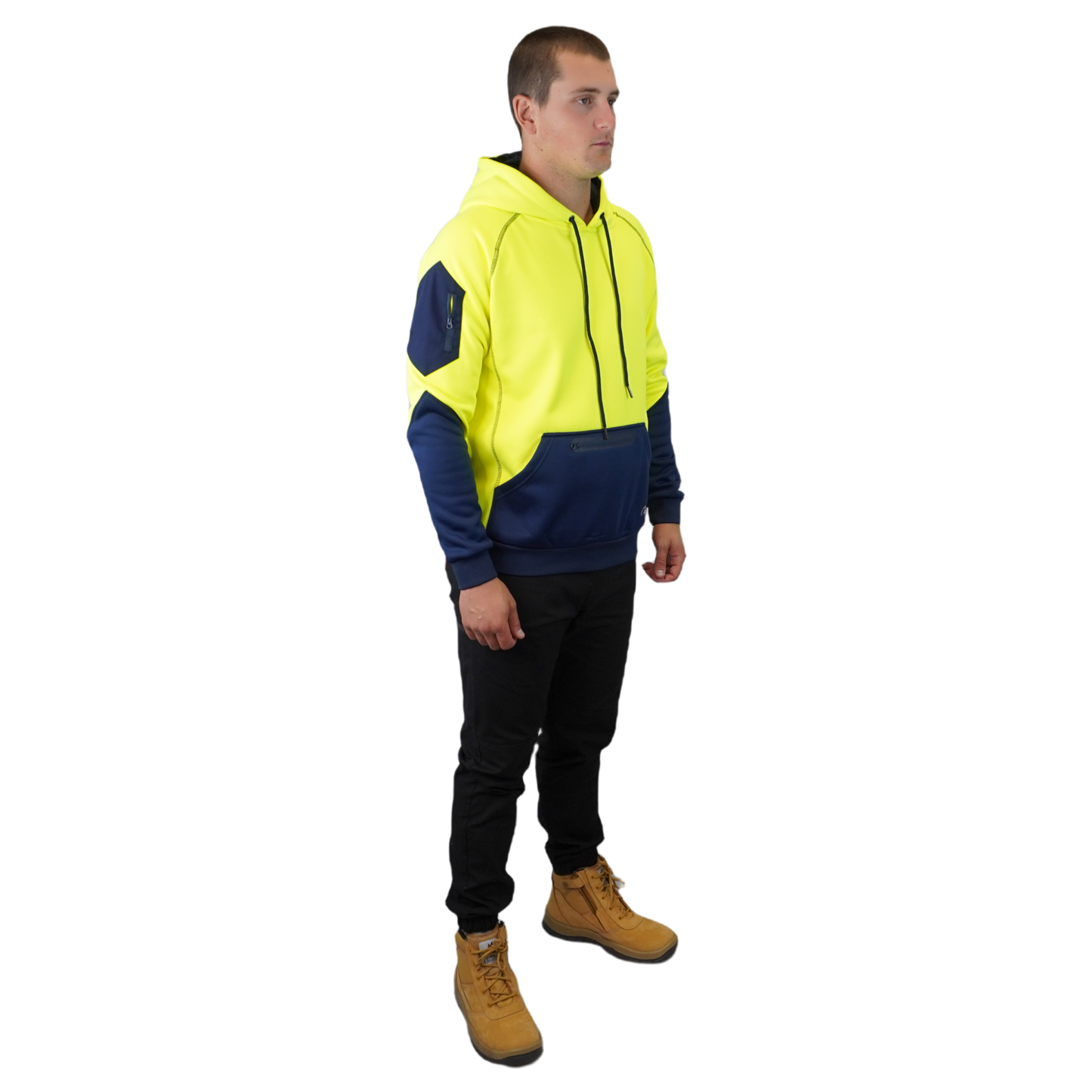 Blizzard Hood™  Waterproof Yellow Navy C901