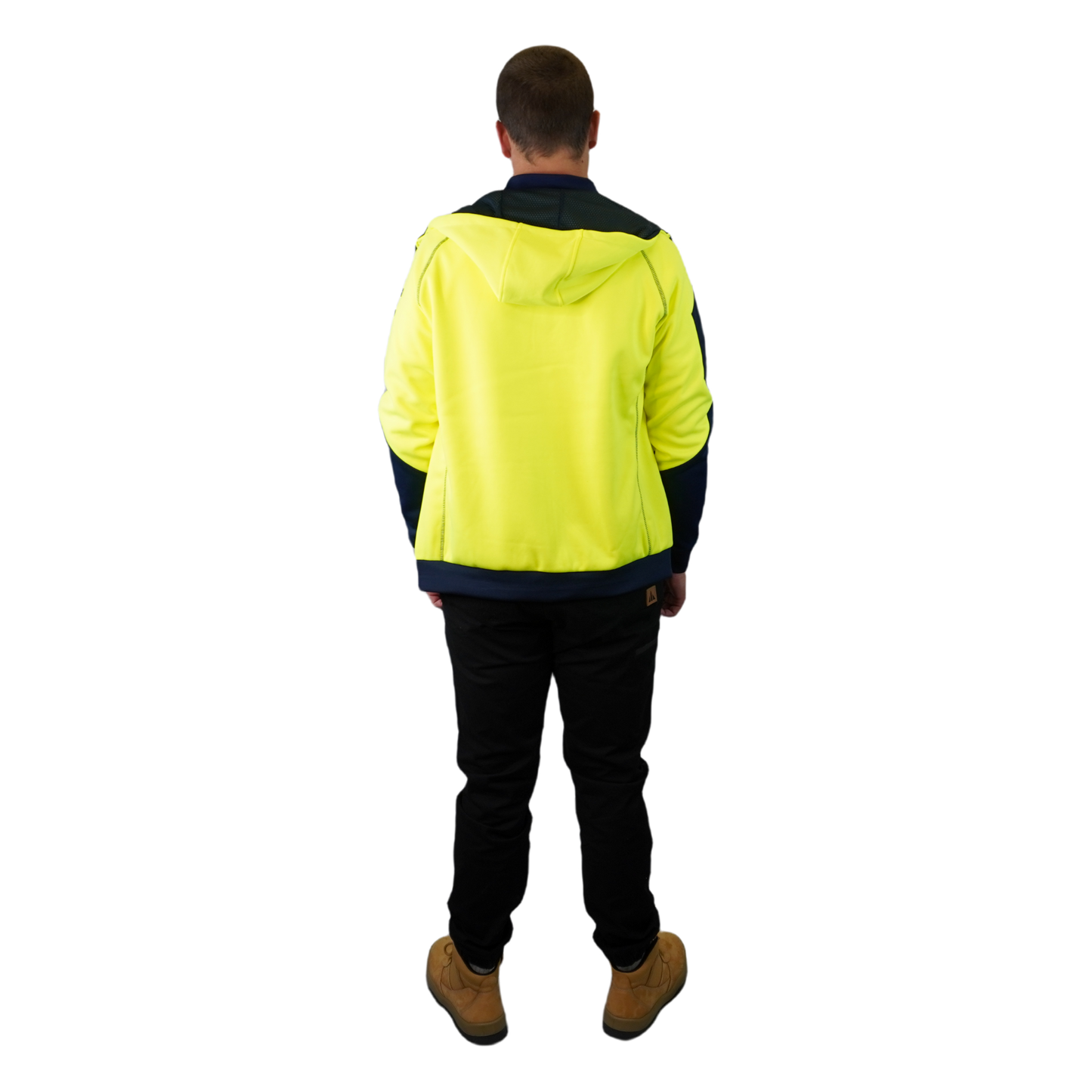 Blizzard Hood™ Full Zip Waterproof Yellow Navy C701