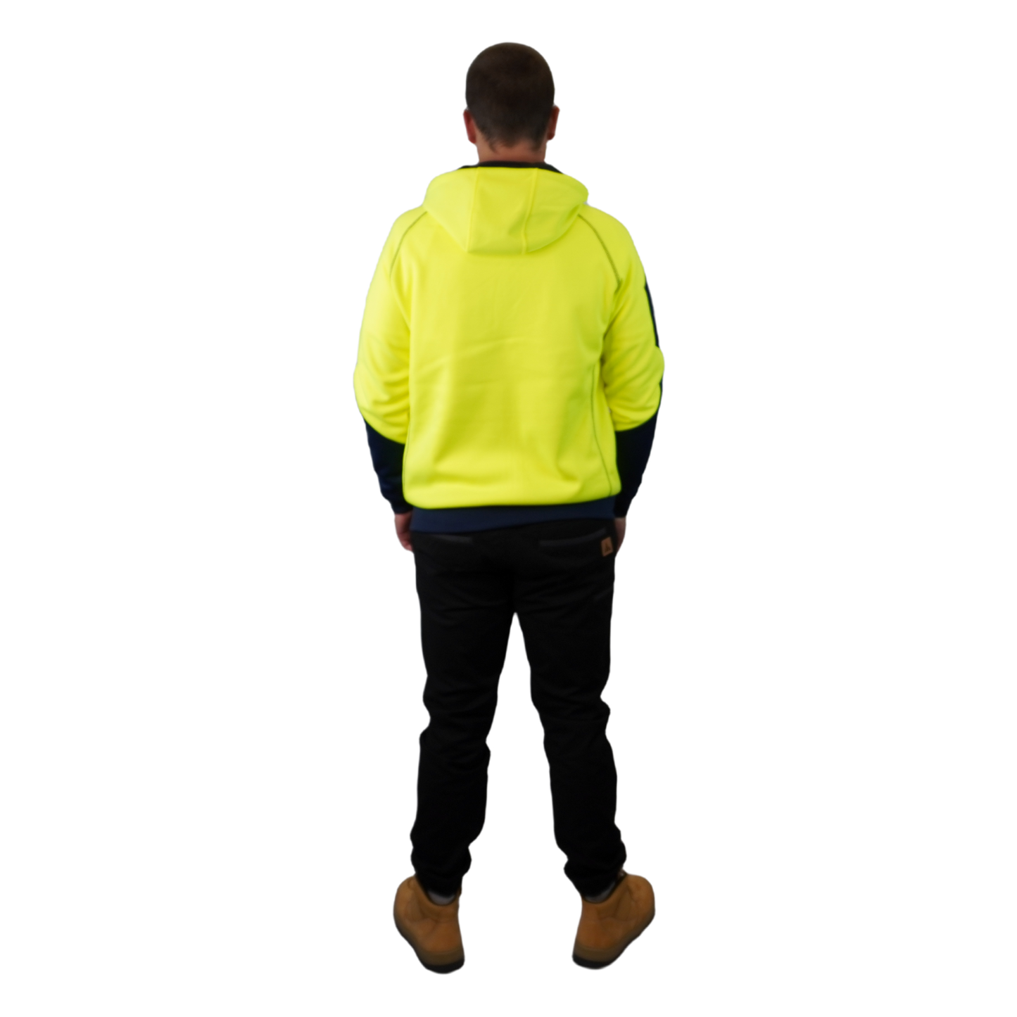 Blizzard Hood™ Full Zip Waterproof Yellow Navy C701