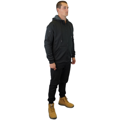 Blizzard Hood™ Full Zip Waterproof Black C701