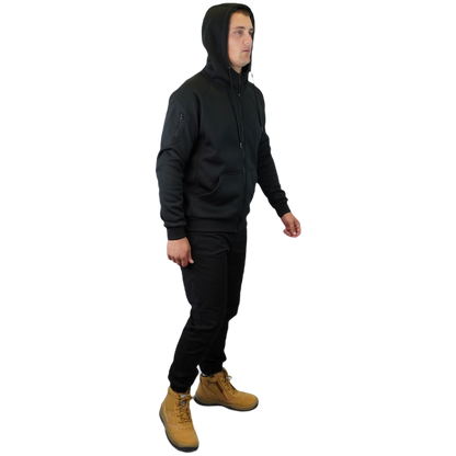 Blizzard Hood™ Full Zip Waterproof Black C701