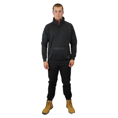 Blizzard™  1/4 Zip Waterproof Black  C801