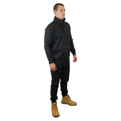 Blizzard™  1/4 Zip Waterproof Black  C801
