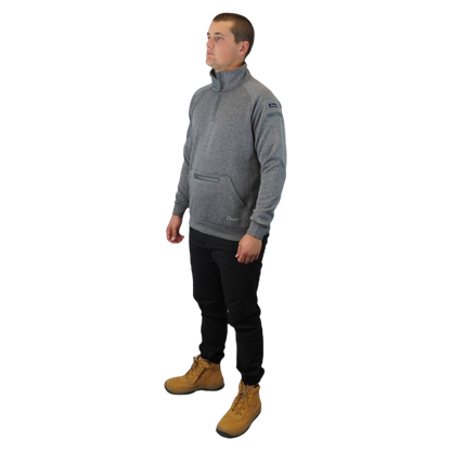 Blizzard™  1/4 Zip Waterproof Dark Grey  C801
