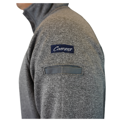 Blizzard™  1/4 Zip Waterproof Dark Grey  C801